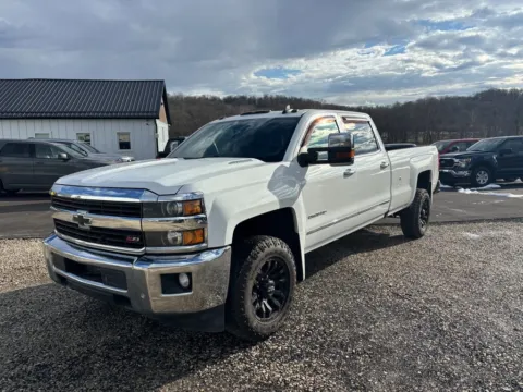 White 2016 Chevrolet Silverado 2500HD LTZ for sale in Crooksville, OH