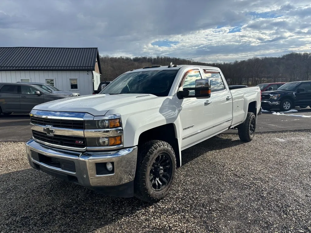 White 2016 Chevrolet Silverado 2500HD LTZ for sale in Crooksville, OH