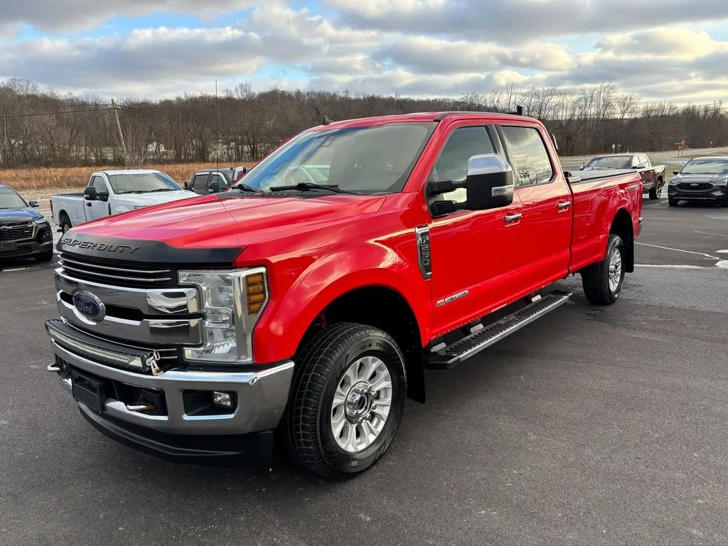Red 2019 Ford F-250SD Lariat for sale in Crooksville, OH