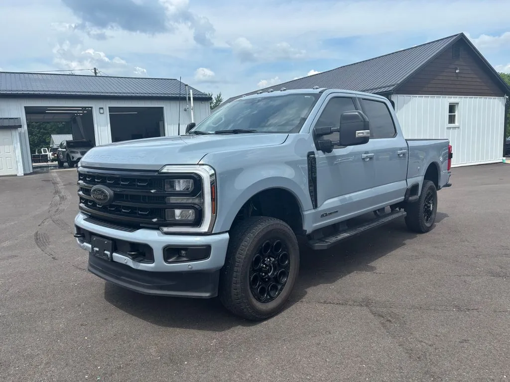 Gray 2024 Ford F-350SD Lariat for sale in Crooksville, OH