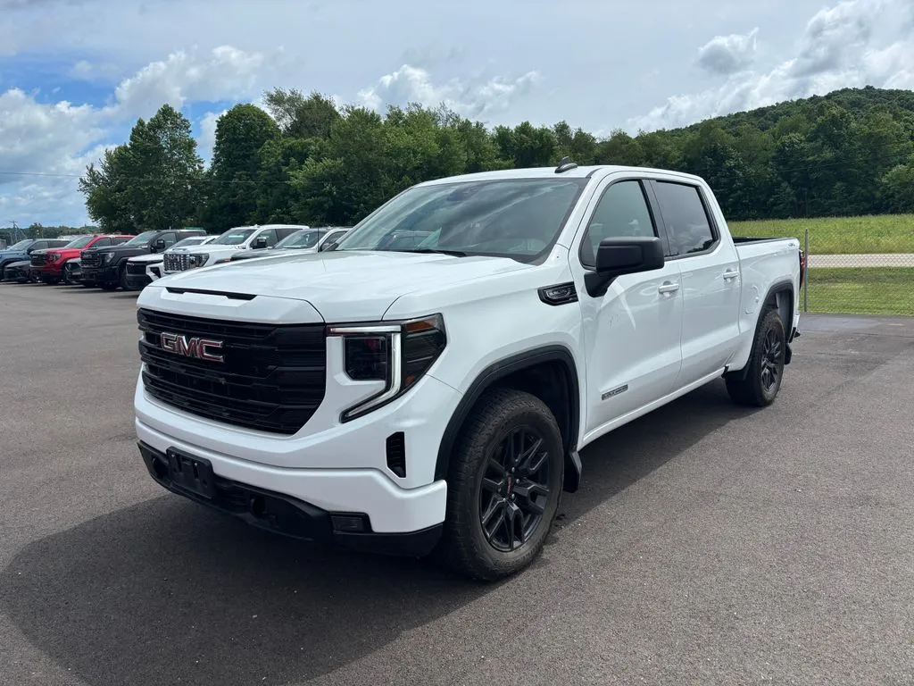 White 2024 GMC Sierra 1500 Elevation for sale in Crooksville, OH