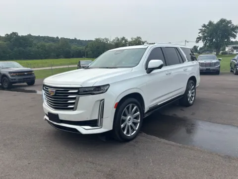 Photos of 2023 Cadillac Escalade Premium Luxury Platinum for sale in Crooksville, OH at Fahey Imports
