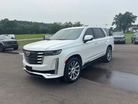 White 2023 Cadillac Escalade Premium Luxury Platinum for sale in Crooksville, OH
