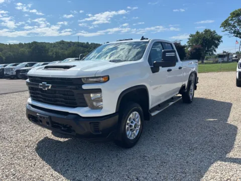 White 2024 Chevrolet Silverado 2500 HD Work Truck for sale in Crooksville, OH