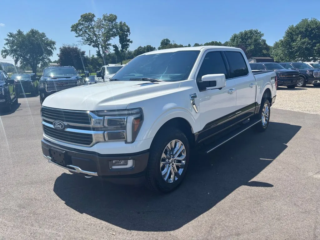 White 2024 Ford F-150 King Ranch for sale in Crooksville, OH