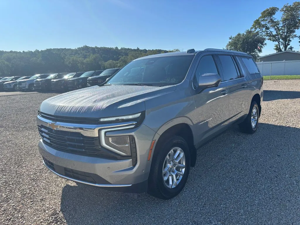 Gray 2025 Chevrolet Suburban LS for sale in Crooksville, OH