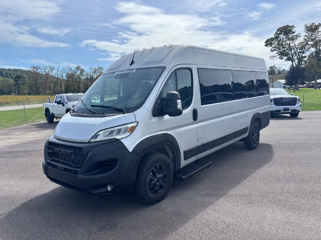 Silver 2024 Ram ProMaster 3500 Window Van High Roof for sale in Crooksville, OH
