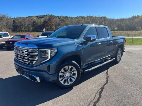 Blue 2024 GMC Sierra 1500 Denali for sale in Crooksville, OH