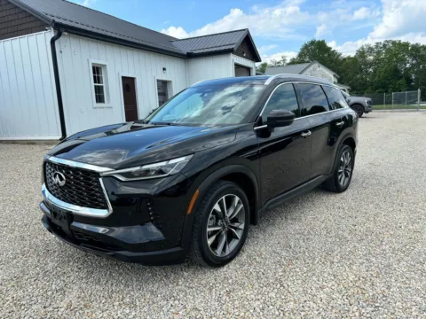 Photos of 2025 INFINITI QX60 LUXE for sale in Crooksville, OH at Fahey Imports