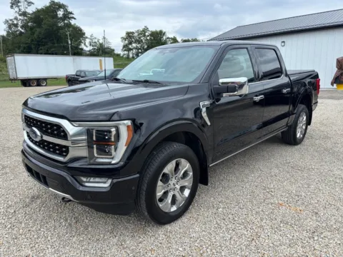 Black 2021 Ford F-150 Platinum for sale in Crooksville, OH