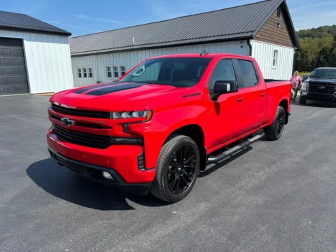 Red 2021 Chevrolet Silverado 1500 RST for sale in Crooksville, OH