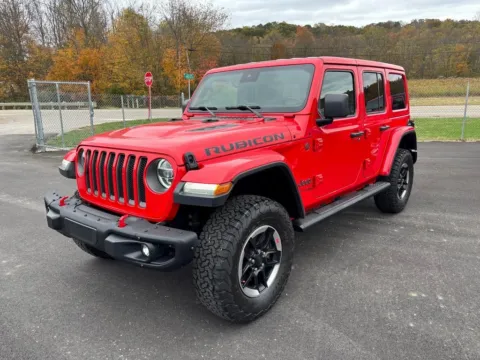 Red 2020 Jeep Wrangler Unlimited Rubicon for sale in Crooksville, OH