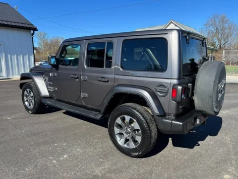 Another view of 2021 Jeep Wrangler Unlimited Sahara for sale in Crooksville, OH at Fahey Imports