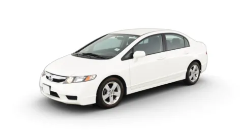 White 2010 HONDA CIVIC LX for sale in Brentwood, MD