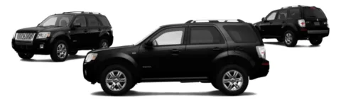 Black 2008 MERCURY MARINER PREMIER for sale in Brentwood, MD