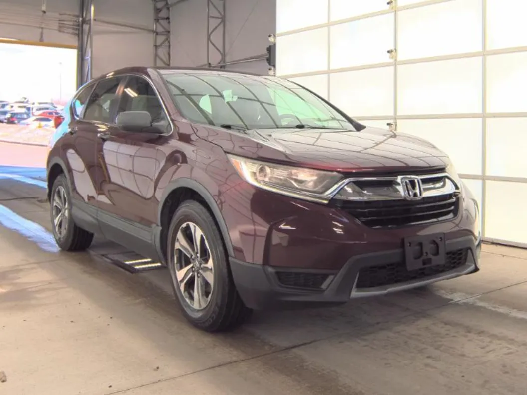 Red 2019 HONDA CR-V LX for sale in Brentwood, MD