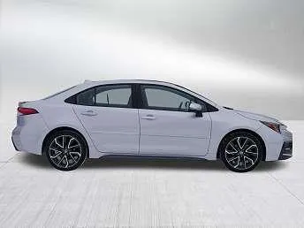 White 2022 TOYOTA COROLLA LE for sale in Brentwood, MD