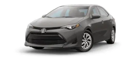 Gray 2018 TOYOTA COROLLA LE for sale in Brentwood, MD