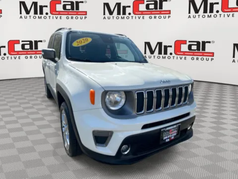 White 2020 JEEP RENEGADE LIMITED for sale in Brentwood, MD