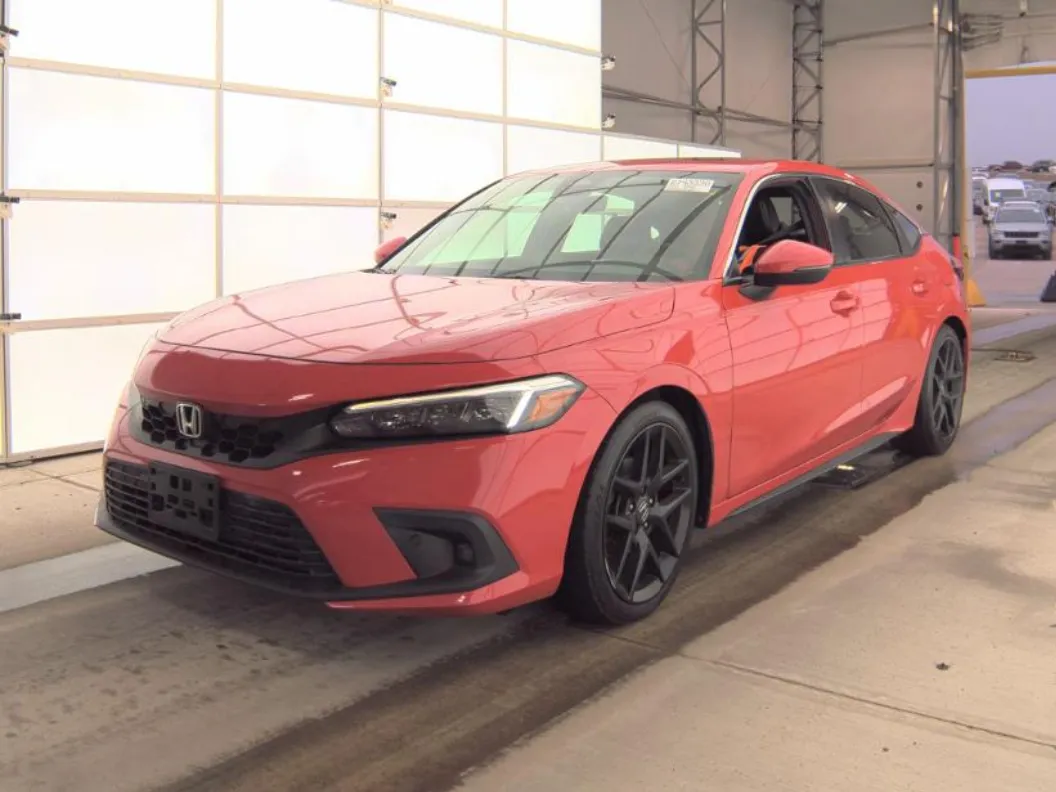 Red 2022 HONDA CIVIC SPORT TOURING for sale in Brentwood, MD