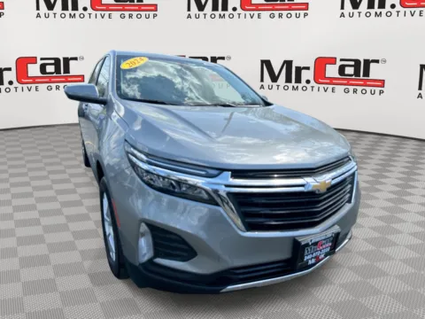 Gray 2024 CHEVROLET EQUINOX LT for sale in Brentwood, MD