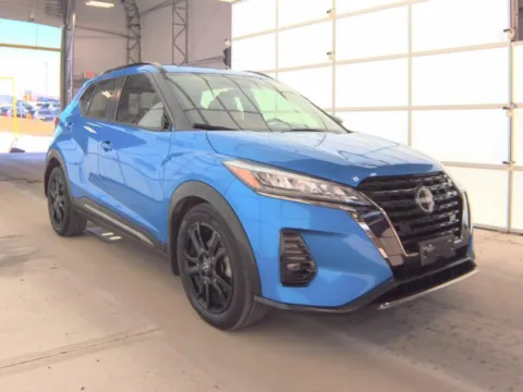 Blue 2024 NISSAN KICKS SR for sale in Brentwood, MD