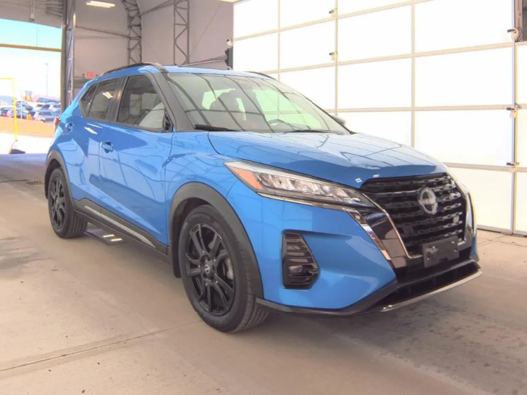 Blue 2024 NISSAN KICKS SR for sale in Brentwood, MD