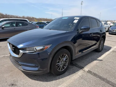 Blue 2019 MAZDA CX-5 TOURING W/ LEATHER & SUNROOF for sale in Brentwood, MD