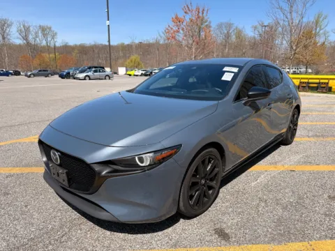 Gray 2021 MAZDA 3 HATCHBACK 2.5 TURBO W/ AWD & LEATHER for sale in Brentwood, MD