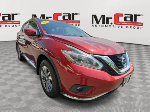 Red 2018 NISSAN MURANO SV for sale in Brentwood, MD