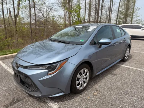 Gray 2021 TOYOTA COROLLA LE for sale in Brentwood, MD