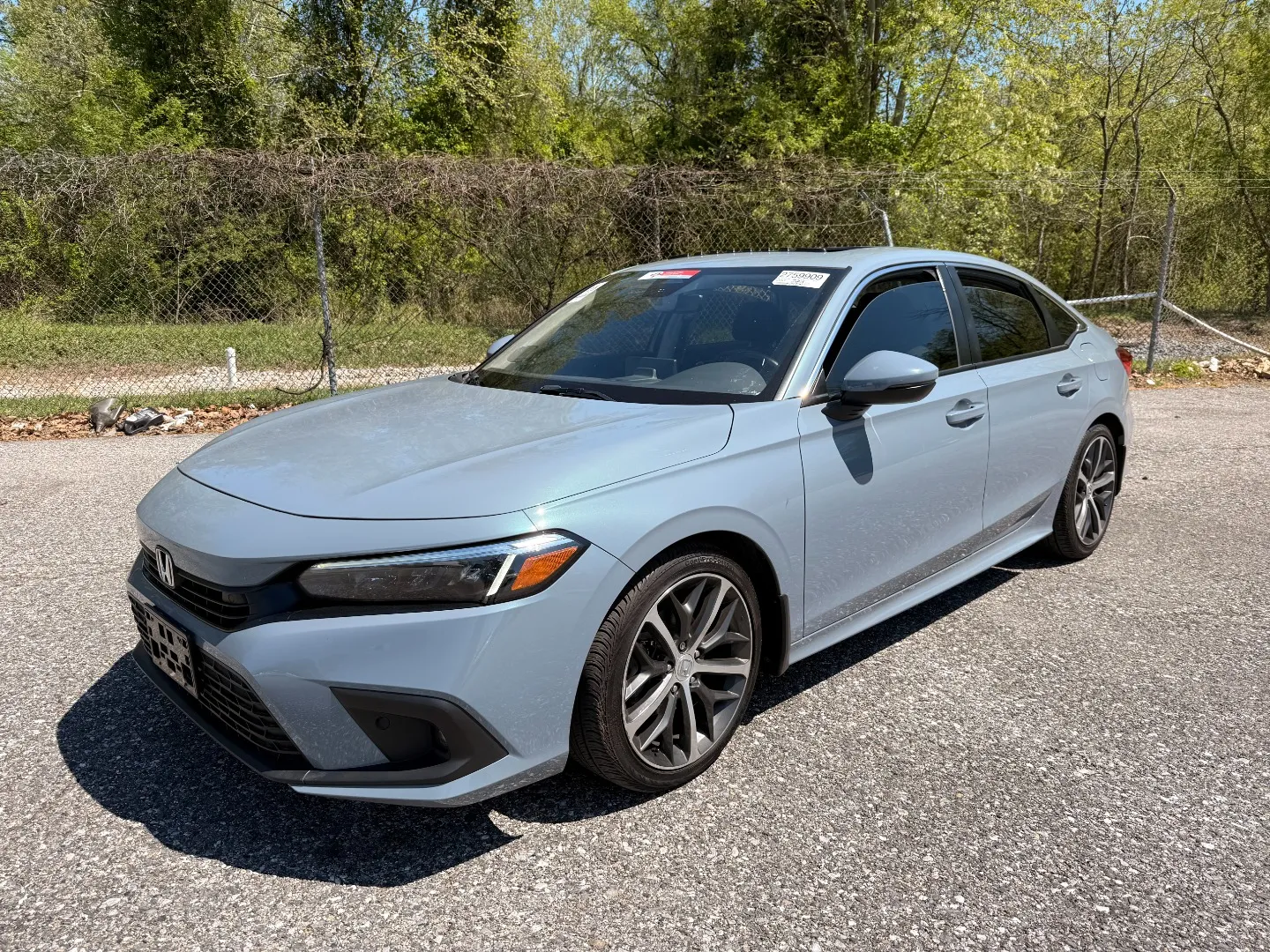 Gray 2024 HONDA CIVIC TOURING W/ LEATHER & SUNROOF for sale in Brentwood, MD