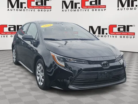 Black 2024 TOYOTA COROLLA LE for sale in Brentwood, MD