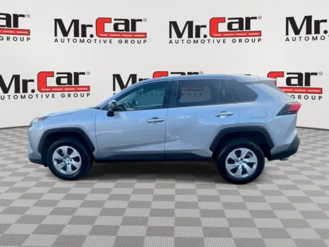 Silver 2022 TOYOTA RAV4 LE for sale in Brentwood, MD