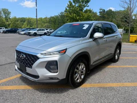 Silver 2020 HYUNDAI SANTA FE SEL AWD for sale in Brentwood, MD