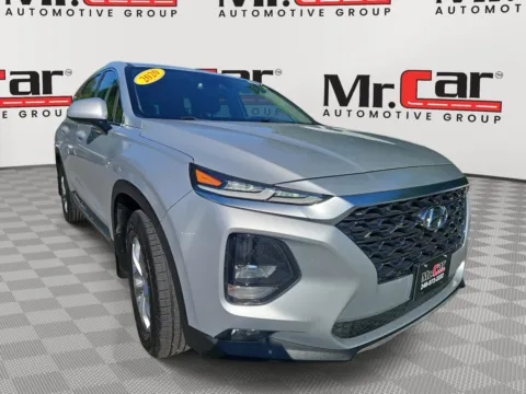 Silver 2020 HYUNDAI SANTA FE SEL AWD for sale in Brentwood, MD