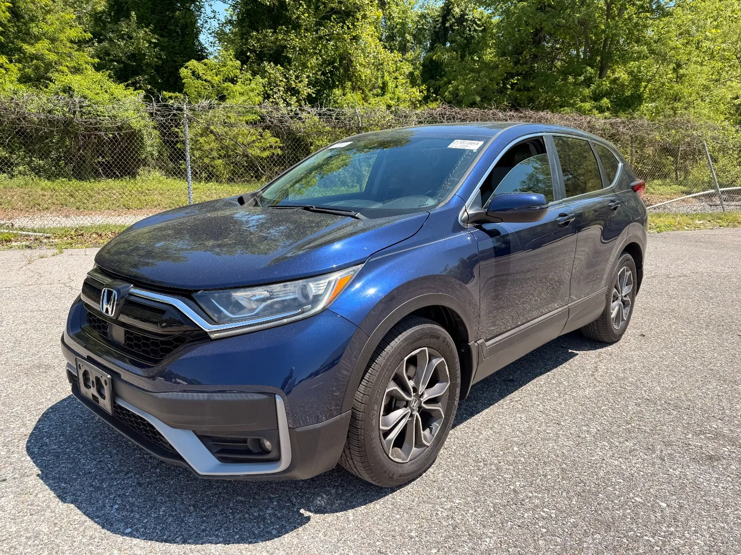 Black 2020 HONDA CR-V EX for sale in Brentwood, MD