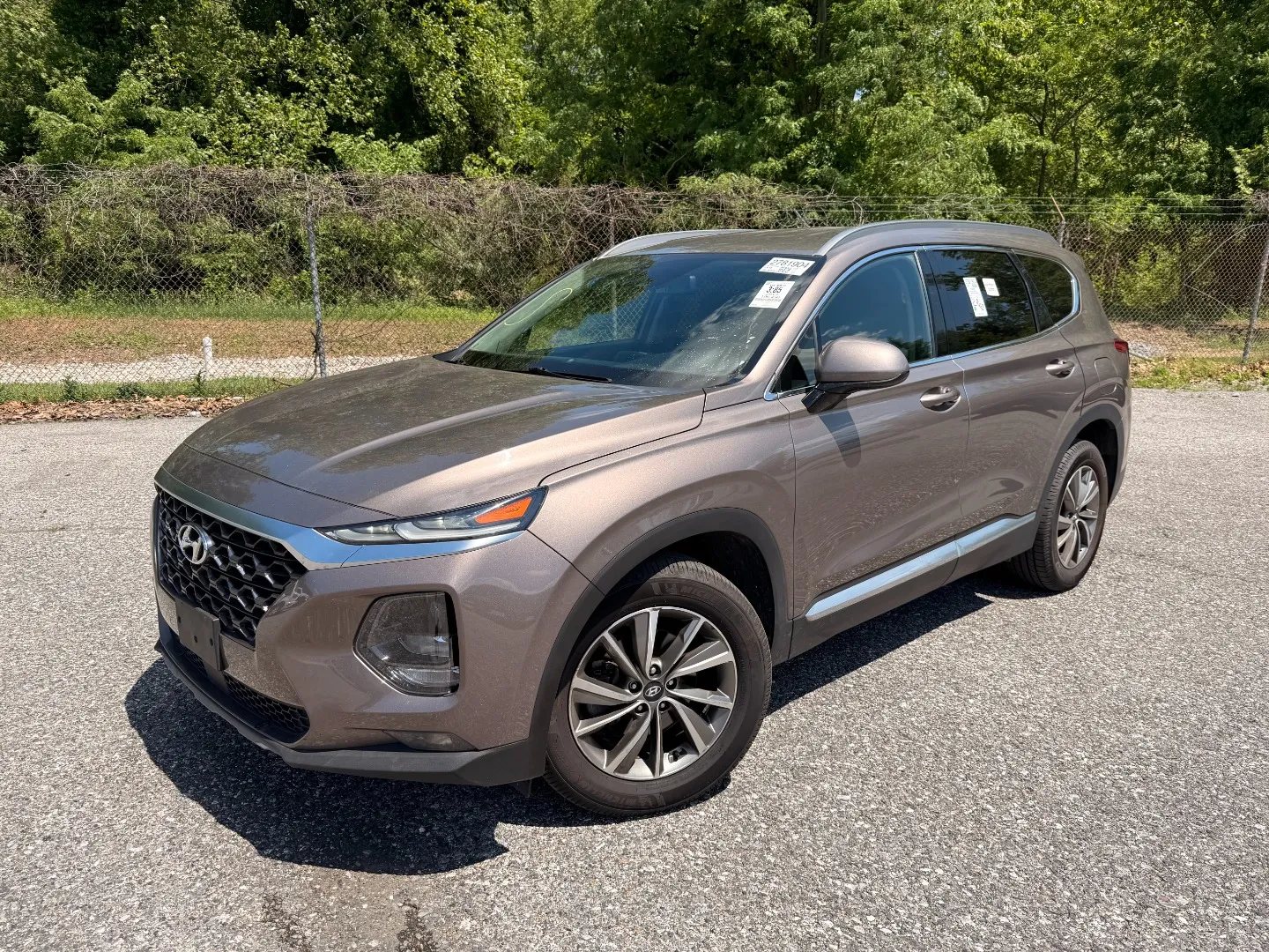 Brown 2019 HYUNDAI SANTA FE SEL PLUS W/ AWD for sale in Brentwood, MD