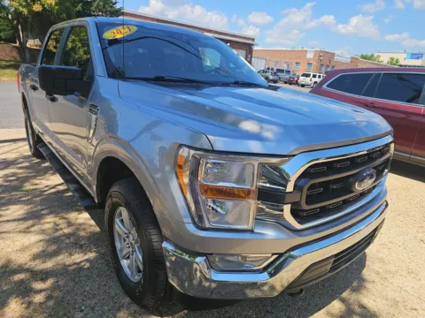 Silver 2021 FORD F-150 XLT W/ 4X4 & CREW CAB for sale in Brentwood, MD