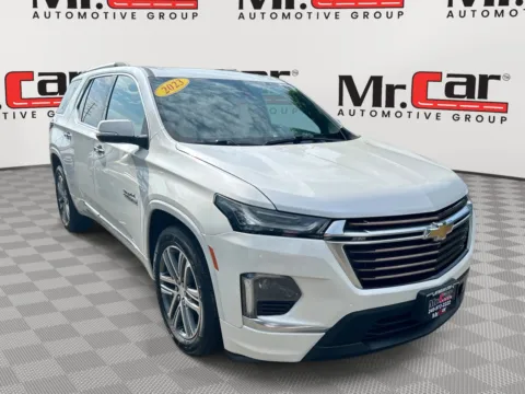 White 2023 CHEVROLET TRAVERSE HIGH COUNTRY for sale in Brentwood, MD