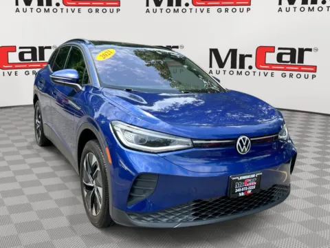 Blue 2021 VOLKSWAGEN ID.4 PRO S for sale in Brentwood, MD