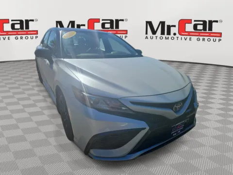 White 2021 TOYOTA CAMRY XSE for sale in Brentwood, MD