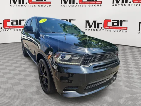 Black 2019 DODGE DURANGO GT for sale in Brentwood, MD
