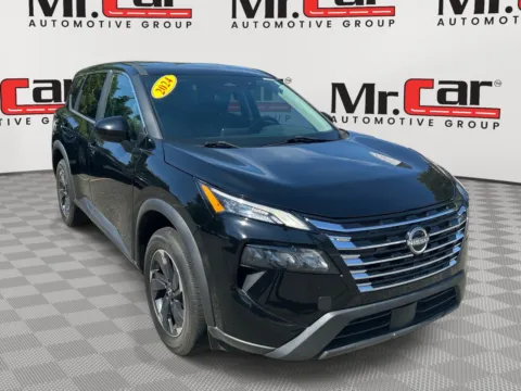 Black 2024 NISSAN ROGUE SV for sale in Brentwood, MD