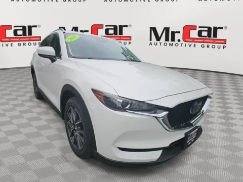 White 2018 MAZDA CX-5 TOURING W/ AWD & LEATHER for sale in Brentwood, MD