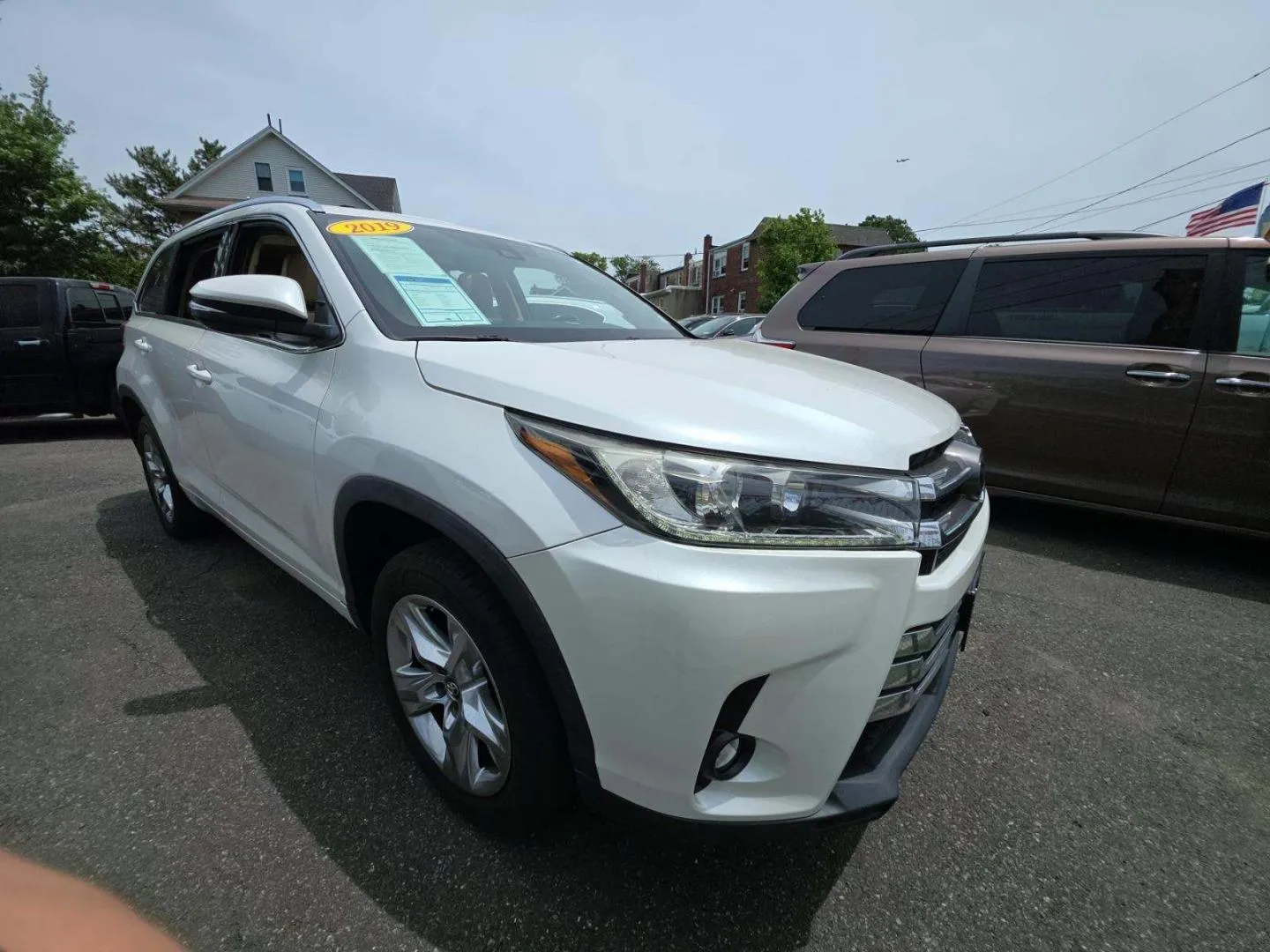 2019 TOYOTA HIGHLANDER LIMITED for sale in Brentwood, MD