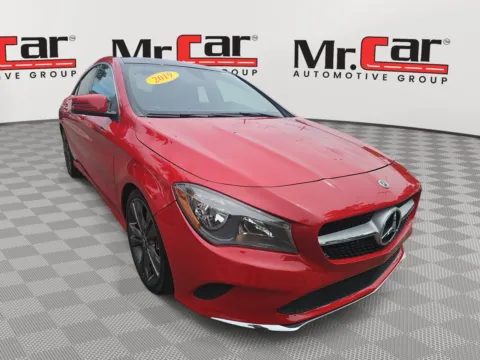Red 2019 MERCEDES-BENZ CLA 250 for sale in Brentwood, MD