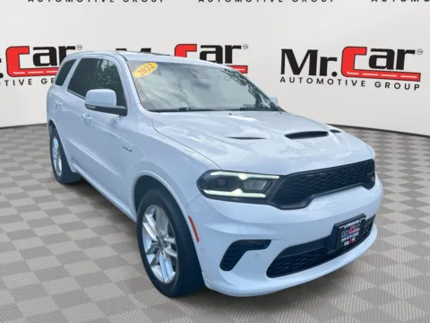 White 2022 DODGE DURANGO R/T PLUS for sale in Brentwood, MD
