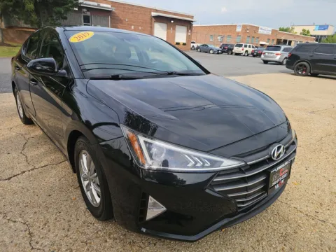 Black 2019 HYUNDAI ELANTRA ECO for sale in Brentwood, MD