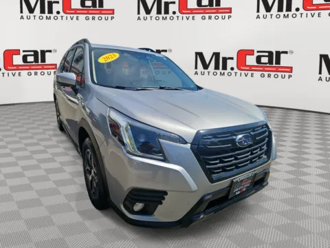 Silver 2023 SUBARU FORESTER PREMIUM for sale in Brentwood, MD